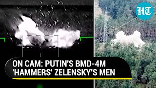 Russian Army hits the bull's eye; Leopard tanks blown up as Ukraine troops 'run for life' | Watch