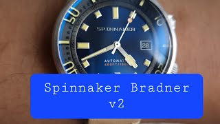 Watch Unboxing the Spinnaker Bradner V2  #unboxing #spinnaker #watches #automatic