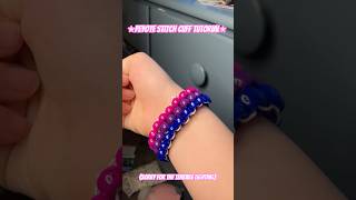✮Peyote Stitch Cuff Tutorial✮ #kandi #tutorial #rave #lgbtq #pride