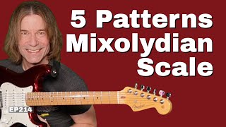 5 Example Patterns for How to Play the Mixolydian Scale