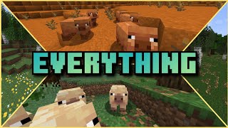 New Nature DROP! Minecraft 1.22 Snapshot 25w02a! 2 NEW PIGS! NEW FLOWERS \u0026 LEAVES And MORE!