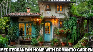 A Charming Mediterranean Style Home with a Romantic Garden Design, Features and Budget Consideration