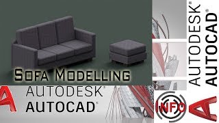 AutoCad Sofa Modelling/ InfoTech