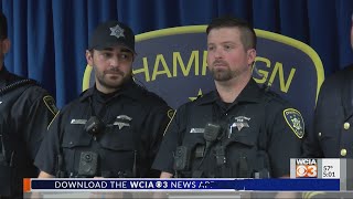 Champaign Police award night