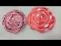 157 diy handmade tutorial bros bunga mawar kain perca how to make fabric rose patchwork