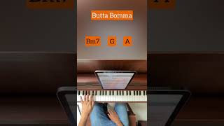 Learn to play #buttabomma on the #piano #shorts