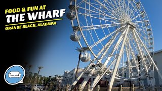 Shopping, Entertainment, Food, and Lights at the Wharf in Orange Beach, Alabama!