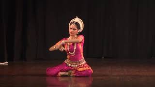 Molli Mala - Odissi Abhinaya by Aashi Kumar student of Sharon Lowen