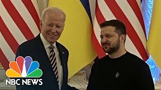 President Biden makes historic visit to Ukraine