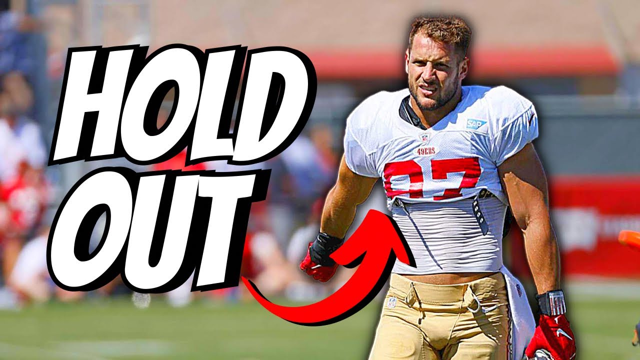 🤯 Nick Bosa HOLDOUT? The Latest On The 49ers Missing DE‼️ - YouTube