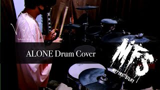 【X】ALONE(Re:Rec)-MY FIRST STORY|Drum Cover|Yukino Sora【ANTITHESE】