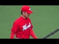 2018.06.12 オリックス 福良監督 広島東洋 緒方監督 メンバー表交換