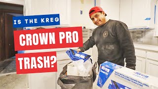 Is The Kreg Crown Pro Trash? |  Kreg Crown-Pro Crown Molding Tool Setup And Review