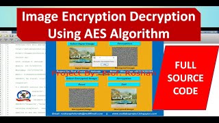 Image Encryption Decryption Using AES Algorithm | AES Image Encryption Decryption Using Matlab Code