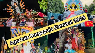 Agartala Durgapuja Carnival 2023 | Agartala Vijaya Dashami 2023 | @CandidSafari