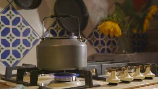 From the Kettle Boiling Water Comes Steam