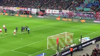 Elfmetertor zum 2:0 für RB Leipzig vs. 1.FC Köln!