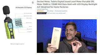 Tadeto Digital Sound Meter Quick Review