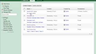 Projects: Navigation