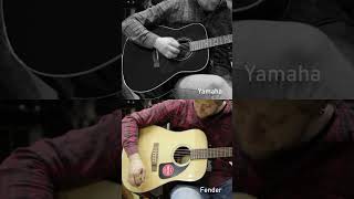 Fender CD-60 vs Yamaha F370 · Pink Floyd - Wish You Were Here #cd60 #f370 #fender #yamaha