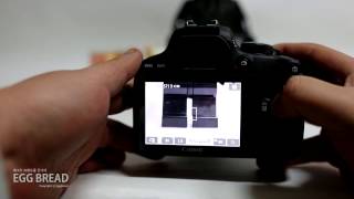 CANON EOS 100D 하이브리드 CMOS AF II 라이브 뷰 테스트