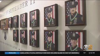 NYC PBA Unveils 9/11 Memorial Wall Honoring Fallen Heroes