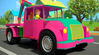 Wheels On The Tow Truck, Street Vehicles & More Kids Songs