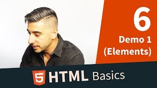 HTML Tutorial — Elements and DOM demo (6/11)