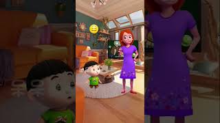 চিন্টু ভূতের সিনেমা দেখছে। Bangla chotoder cartoon #shorts