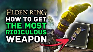 Elden Ring - The MOST RIDICULOUS Weapon - How to Get Ringed Finger Funny Weapon Location Guide