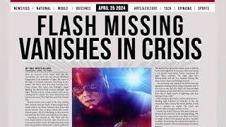 Flash Missing, Vanishes In Crisis