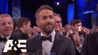 Ryan Reynolds Accepts EW's Entertainer of the Year Award | Critics' Choice Awards | A&E