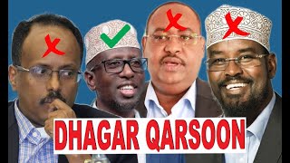 DEG DEG Farmaajo, Axmed Madoobe iyo Dani oo dhagar weyn la damacsan Siyaasiyiinta Mucaaradka Hawiye