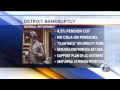 pension cuts approved for general city retirees in detroit