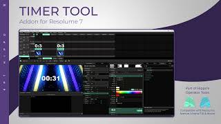 TIMER TOOL for Resolume