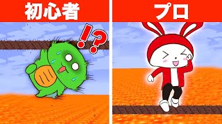 マグマに落ちるのはどっち？マイッキーVSぜんいち【初心者 vs プロ 】【まいくら・マインクラフト・マイクラ・まいぜんｱﾆﾒ・まいぜんシスターズ】