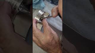 Installing wire locks in JE pistons (EXTREMELY EASY)