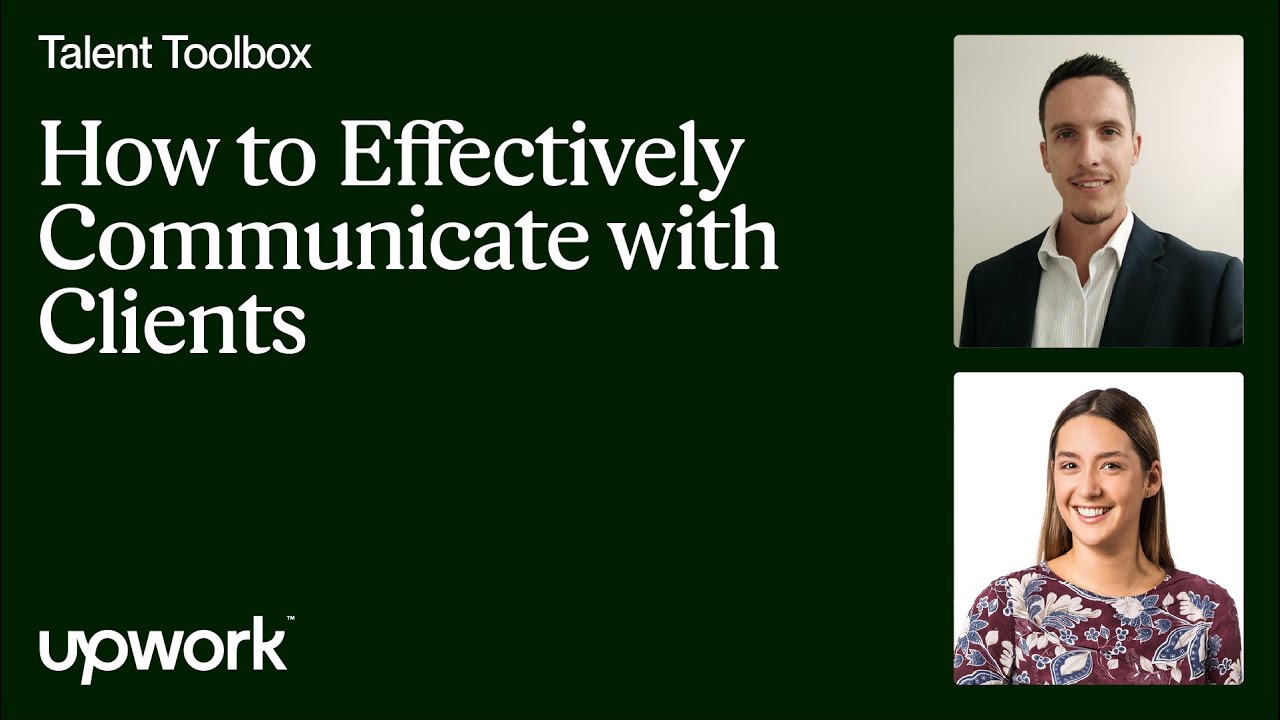 How To Effectively Communicate With Clients | Talent Toolbox - YouTube