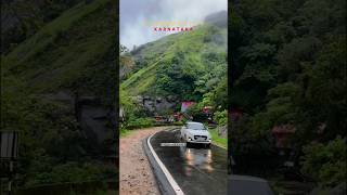 bangalore to chikmagalur road trip #bangalore #chikmagalur #roadtrip #shorts #viral #monsoon #solo