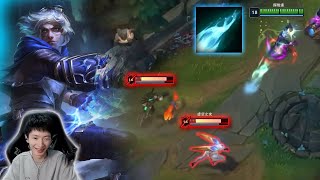 This 2255LP Ezreal Player is so Aggressive - Eng Sub