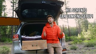 Car Camping Set Up in A 2016 Kia Sorento!