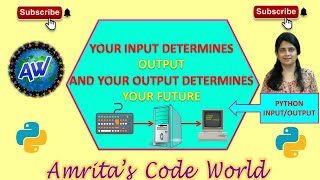 10. Python Tutorial for Beginners | Input & Output in Python