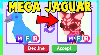 Trading for MEGA GOLDEN JAGUAR in Adopt Me!