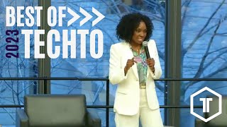 Toronto Mayoral Candidate Mitzie Hunter Speaking at Best Of TechTO