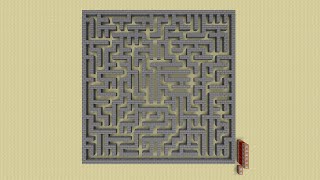Minecraft Maze Generator 2 (Sidewinder Algorithm)