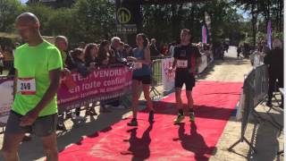 Trail de Plancoët Arguenon 2016 - 3eme féminine Jeanne Elizbeth Daugan