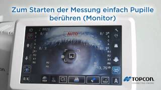 Topcon KR-1 Deutsch (kerato refraktometer)