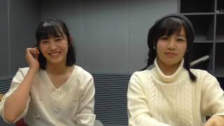 ２０１６年１１月２９日（火）２じゃないよ！野口由芽ｖｓ青木詩織