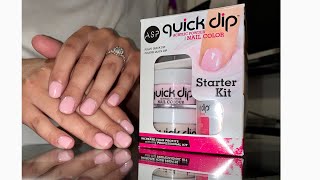 ASP Quick Dip •Acrylic Powder Nails • Tutorial • Acrylic Nails At Home • Pretty DIY Nails •