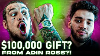 Adin Ross GIFTS Suga $100,000 WATCH | ADIN GOES AT POKIMANE | TSS EP.281